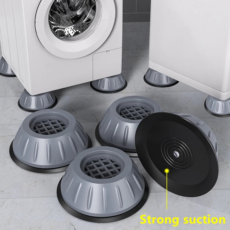 Almohadillas antivibración Goma antideslizante, 4 piezas Almohadillas para  pies de lavadora Almohadilla antivibración, Pies de lavadora, Universal  para lavadora y secadora Rojo Verde