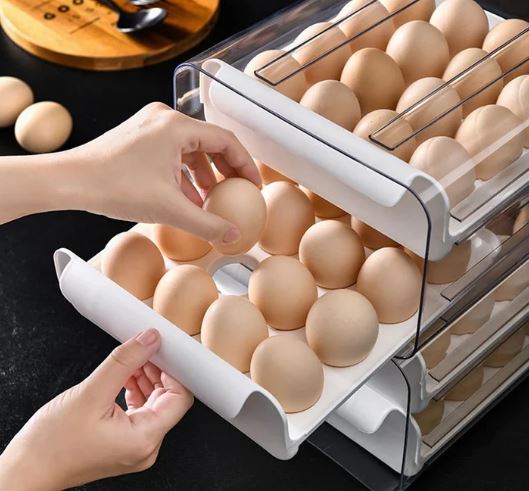 Caja de Almacenamiento de Huevos para 32 Unidades