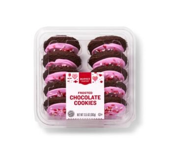 Galletitas de chocolate glaceada