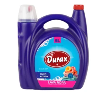 Detergente liquido para ropa Durax 5L Multi Accion