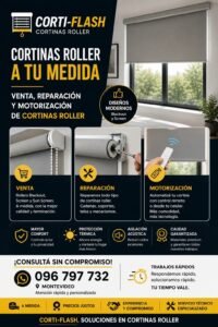 Corti-Flash - Cortinas roller a medida
